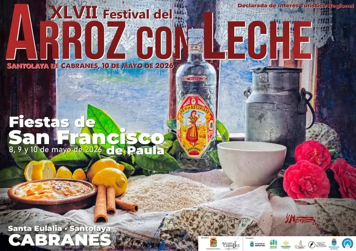 Cabranes celebra la XLVII edición del Festival del Arroz con Leche y las Fiestas de San Francisco de Paula