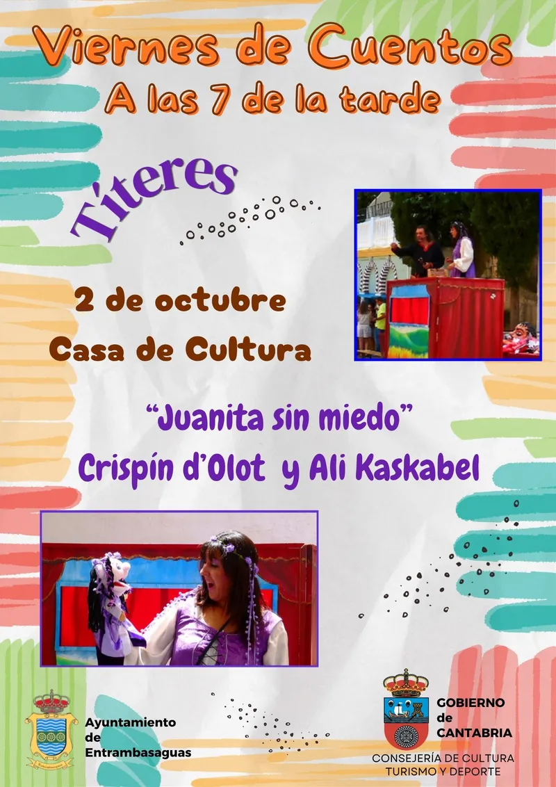 Entrambasaguas celebra el 'Viernes de Cuentos' con entrada libre