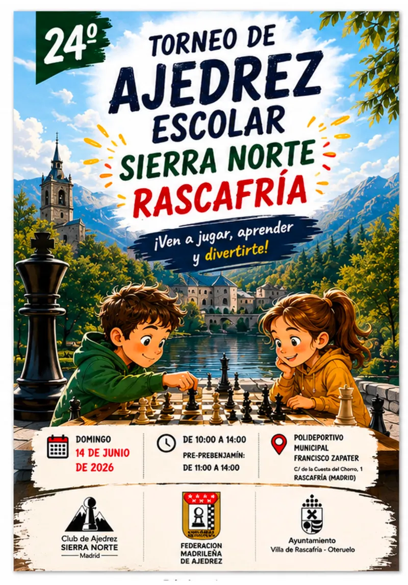 Rascafría celebra jornada deportiva para niños y pre-benjamines