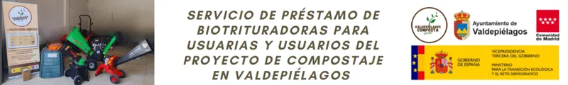 Valdepiélagos facilita el compostaje con préstamo de biotrituradoras
