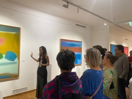La obra de Esteban Vicente llega a París y Varsovia a través del Instituto Cervantes