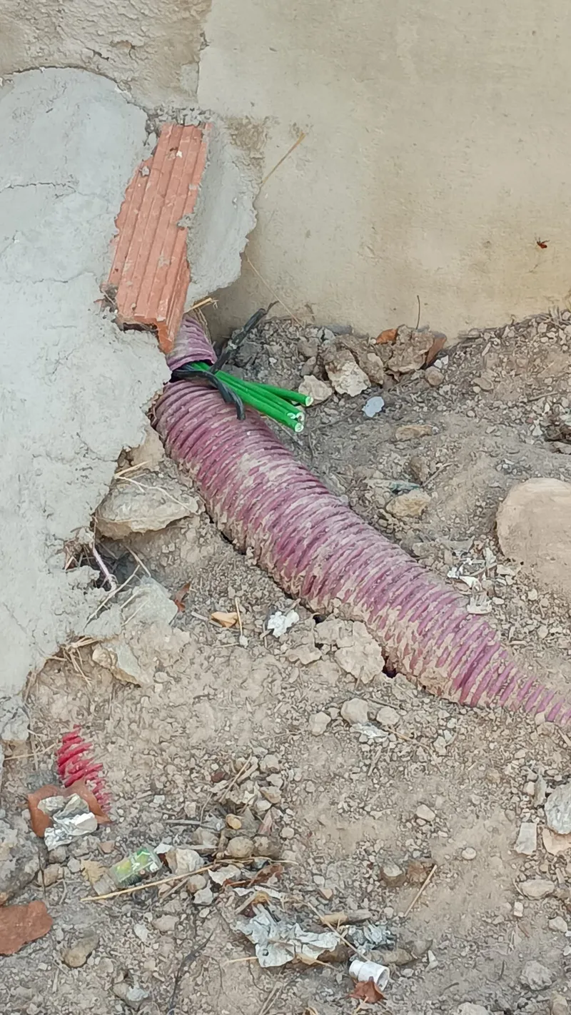 Robos de cableado eléctrico provocan cortes de luz en el alumbrado público de Orihuela