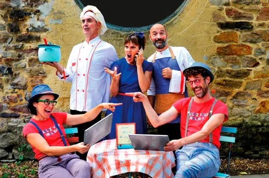 El teatro callejero llega a Irun con la obra 'Chef Nature' de Markeliñe