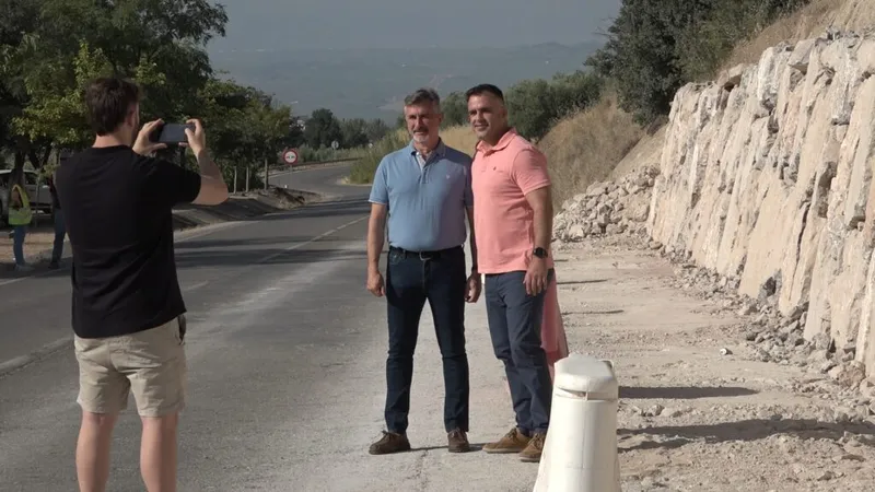 Begíjar renueva sus accesos por carretera con una inversión de más de 716.000 euros