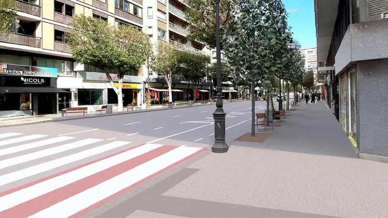 València adjudica la reforma de la calle Colón por casi dos millones de euros