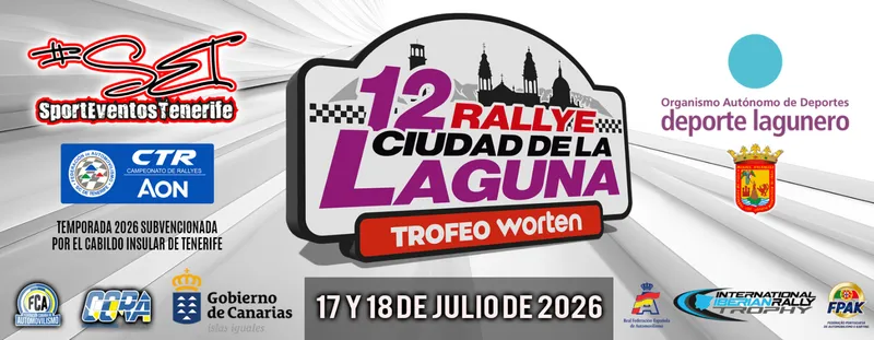 Candelaria sufre cortes de tráfico el sábado por el II Rallye Ciudad de La Laguna