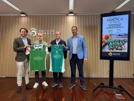 La Diputación de Huesca impulsa el deporte base con el patrocinio de selecciones provinciales