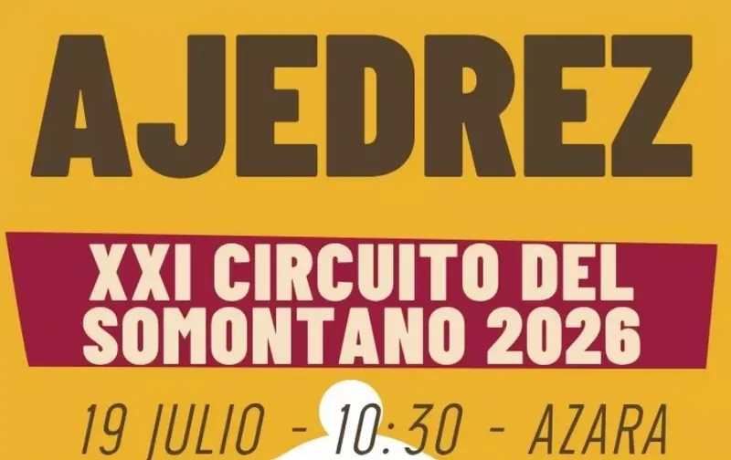El XXI Circuito de Ajedrez del Somontano arranca en Azara