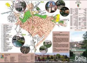 Cella actualiza su folleto turístico con información de interés para visitantes