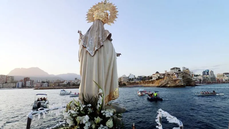 Benidorm celebra las fiestas en honor a la Virgen del Carmen con la procesión marinera el jueves