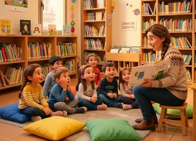 Moralzarzal celebra cuentacuentos familiar en la Biblioteca Casa Grande el 30 de mayo