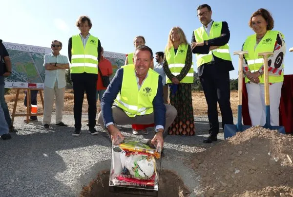 Toledo inicia la construcción del nuevo campo de fútbol Carlos III con césped sostenible