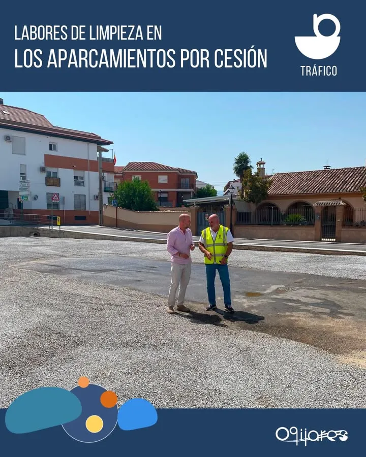 Ogíjares mantiene la limpieza de aparcamientos cedidos