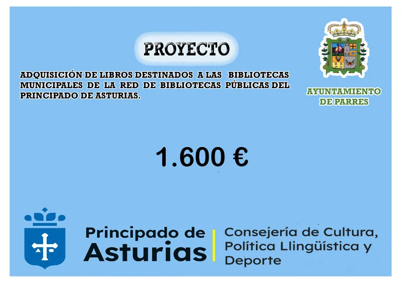La biblioteca de Parres amplía su catálogo con la adquisición de nuevos libros