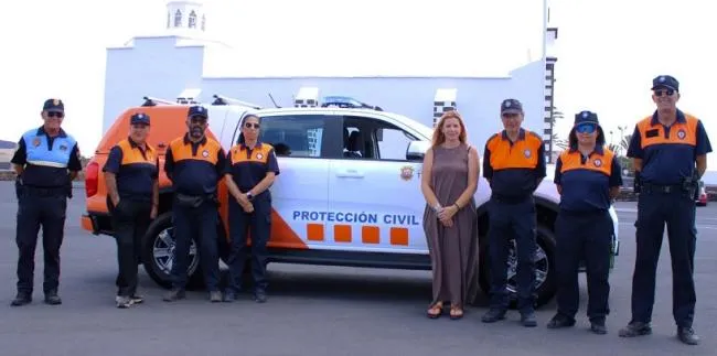 Tinajo refuerza Protección Civil con un nuevo vehículo todoterreno