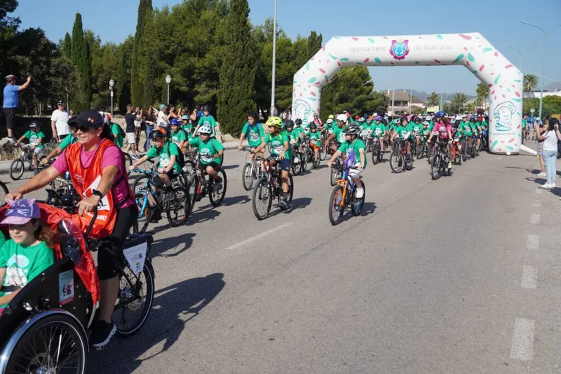 Marratxí celebra la VII Diada Ciclista con casi 800 escolares y educación vial