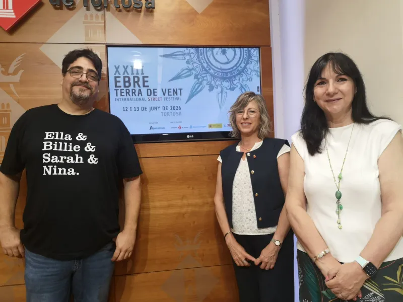 Tortosa se prepara para la 23ª edición del festival Ebre Terra de Vent con 25 espectáculos gratuitos