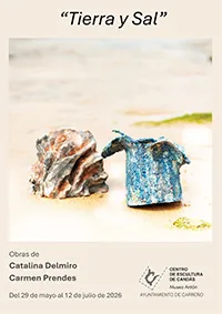 Exposición de escultura en Candás con obras de Catalina Delmiro y Carmen Prendes