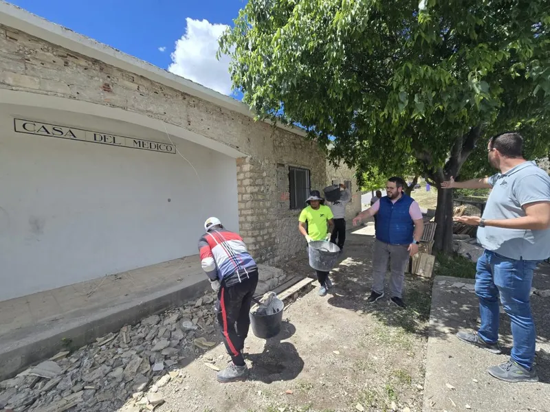 Avanzan las obras del futuro albergue municipal de Confrides