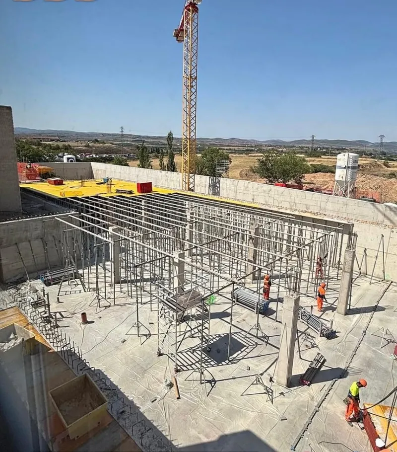 Avanzan las obras de ampliación de Urgencias del Hospital Ernest Lluch de Calatayud