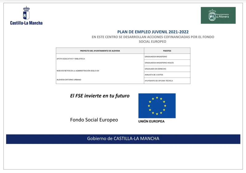 Alovera impulsa el empleo y el emprendimiento con nuevas ayudas y formación