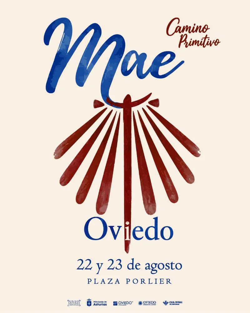 El Mercado Artesano de Oviedo celebra el Camino Primitivo con juegos y premios