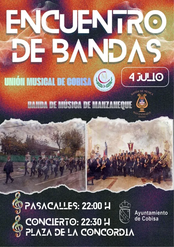 Cobisa celebra el Encuentro de Bandas el próximo 4 de julio