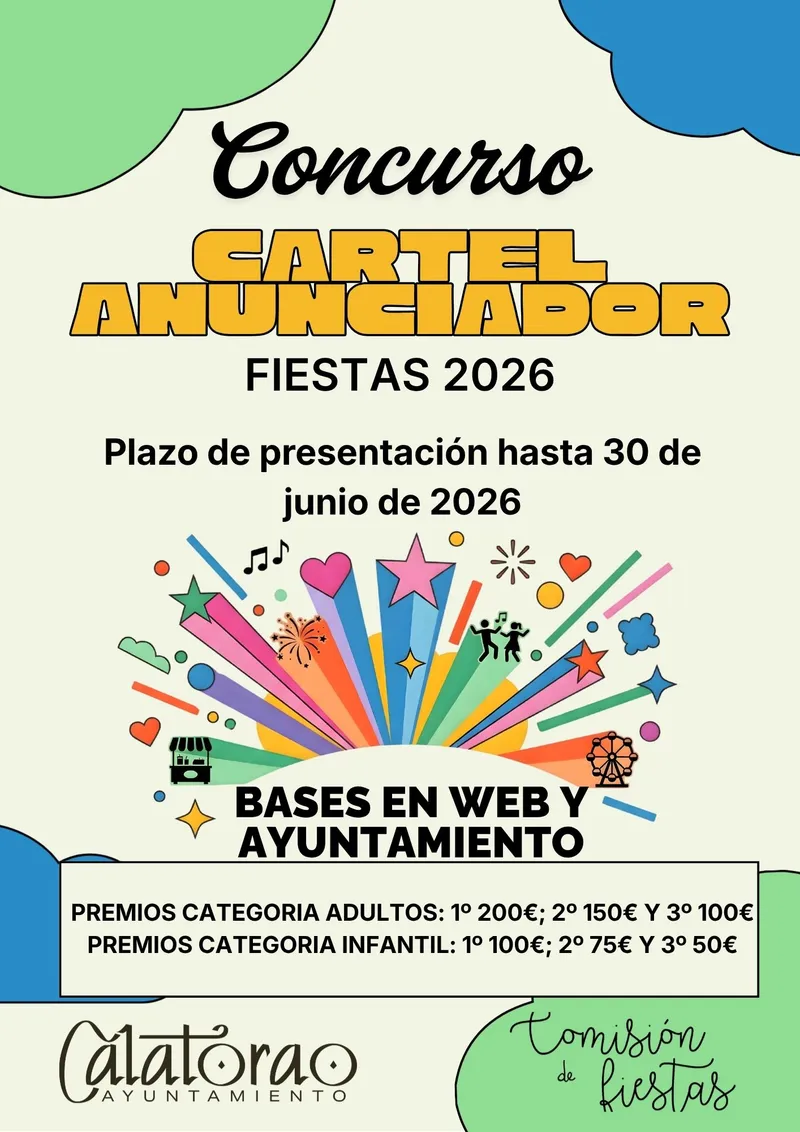 Calatorao lanza el concurso para el cartel de sus fiestas de 2026