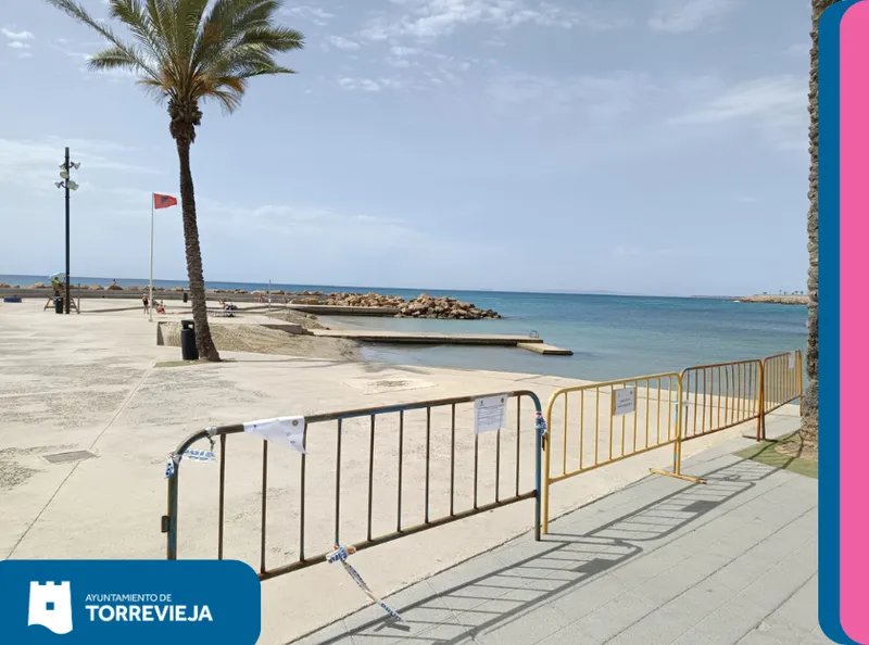 Torrevieja activa protocolo de calidad en piscinas naturales por incidencia puntual