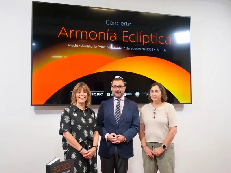 Oviedo celebra el eclipse con "Armonía Eclíptica", un concierto que fusiona música y ciencia