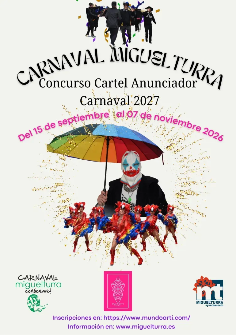 Miguelturra lanza el concurso para el cartel del Carnaval 2027