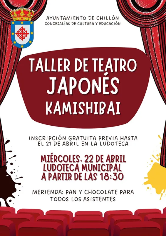 Chillón celebra un taller de teatro japonés Kamishibai para niños