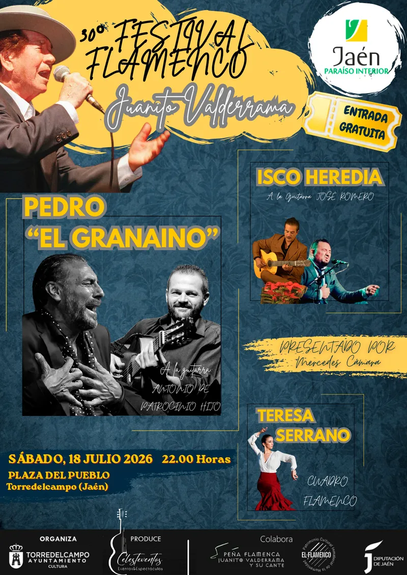 Torredelcampo celebra la 30ª edición del Festival Flamenco Juanito Valderrama