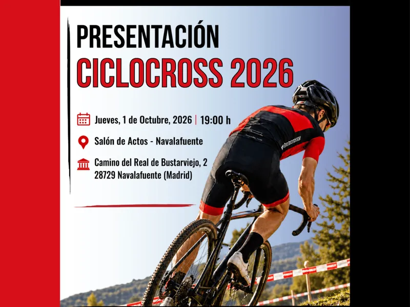 Navalafuente acoge el VIII Trofeo Ciclocross Comunidad de Madrid el 4 de octubre