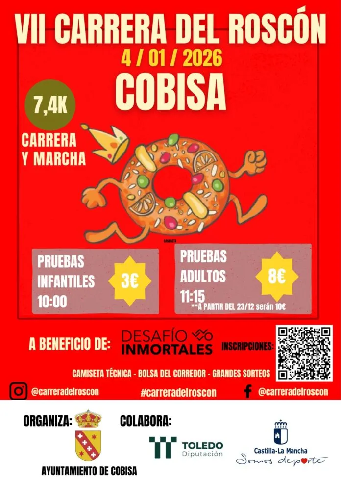 Cobisa abre inscripciones para la VII Carrera del Roscón a beneficio de Desafío Inmortales