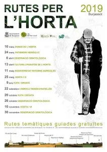 Descubre la huerta de Burjassot con rutas guiadas gratuitas