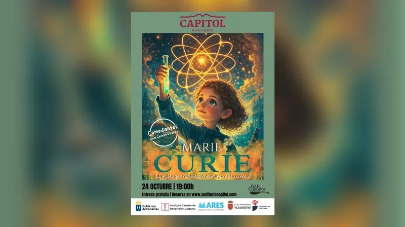 La vida de Marie Curie llega al Auditorio Capitol en una obra familiar
