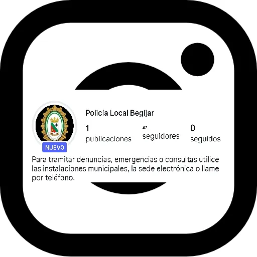 La Policía Local de Begíjar se estrena en Instagram para una comunicación más cercana
