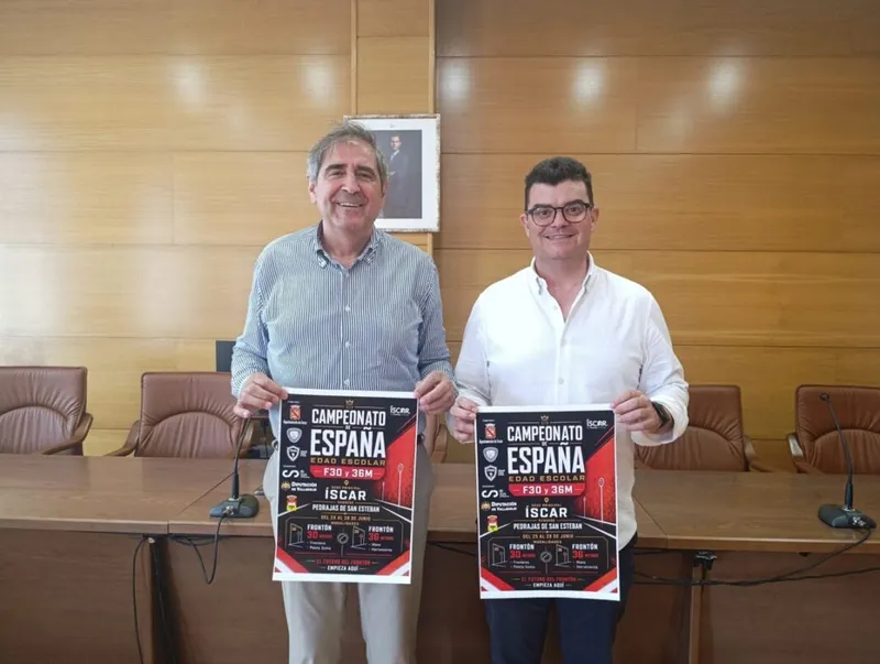 Íscar acogerá el Campeonato de España de Federaciones de Pelota en Edad Escolar
