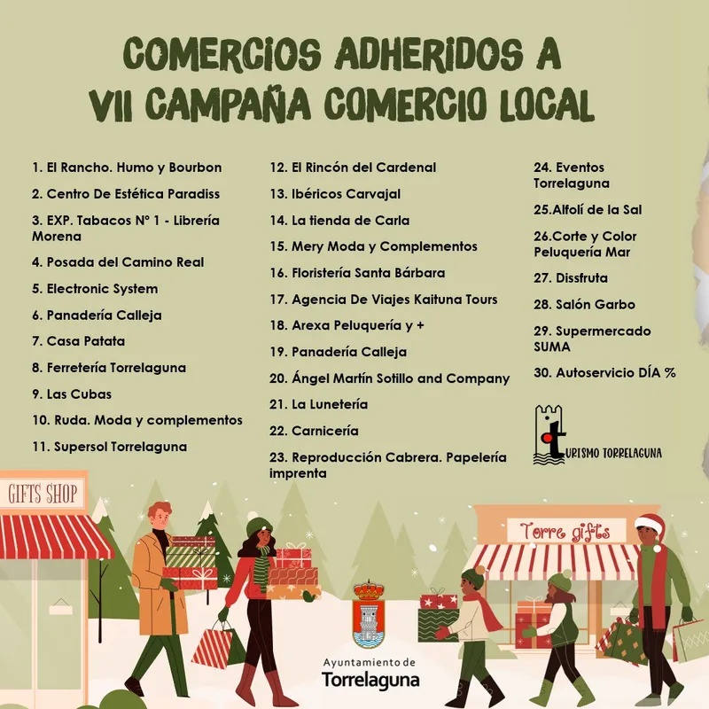 Torrelaguna premia las compras navideñas locales hasta el 26 de diciembre