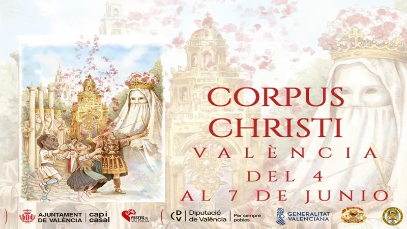 València celebra el 700 aniversario del Corpus Christi con un programa de actos único