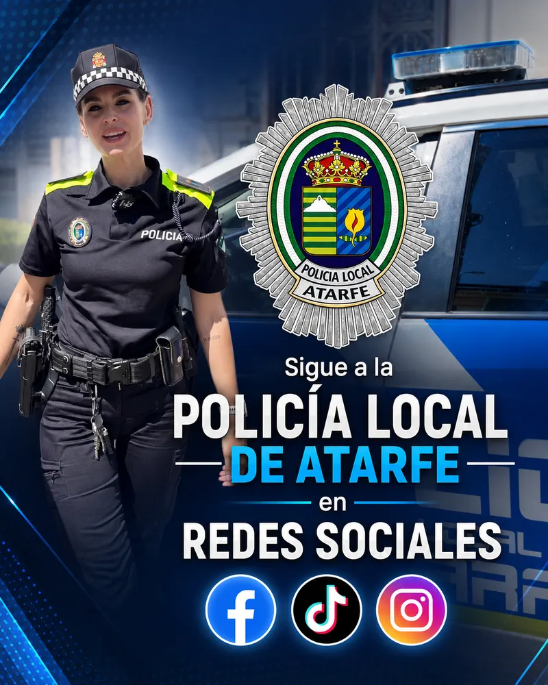 La Policía Local de Atarfe se expande a las redes sociales para una mayor cercanía