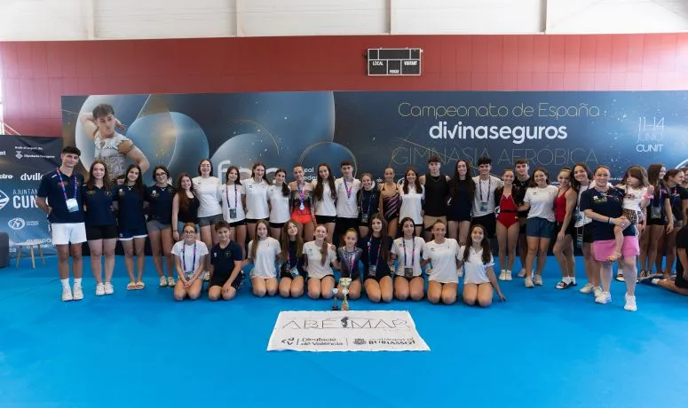 El Club Abetmar de Burjassot se corona campeón de España absoluto de Gimnasia Aeróbica