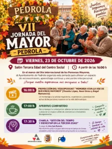 Pedrola organiza la VII Jornada del Mayor con actividades y conferencias