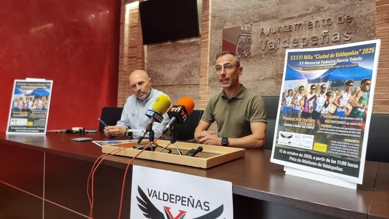 Valdepeñas acoge la XXXVI Milla Ciudad con cerca de 1.000 atletas y homenaje a Fede García Toledo
