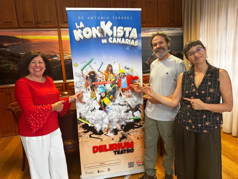Delirium Teatro revive 'La Konkista de Canarias' en Tacoronte con humor e irreverencia