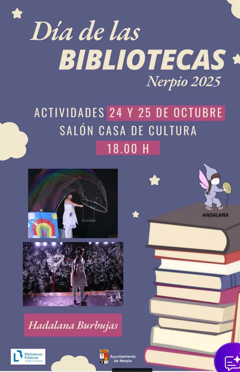 Nerpio celebra el Día de las Bibliotecas con actividades para todos los públicos