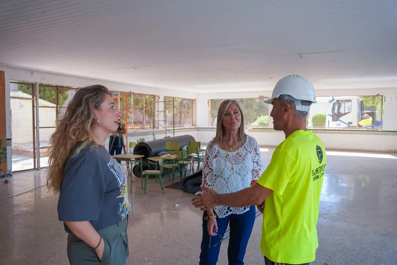 Lorca inicia la rehabilitación del antiguo colegio de La Hoya con una inversión de 71.000 euros