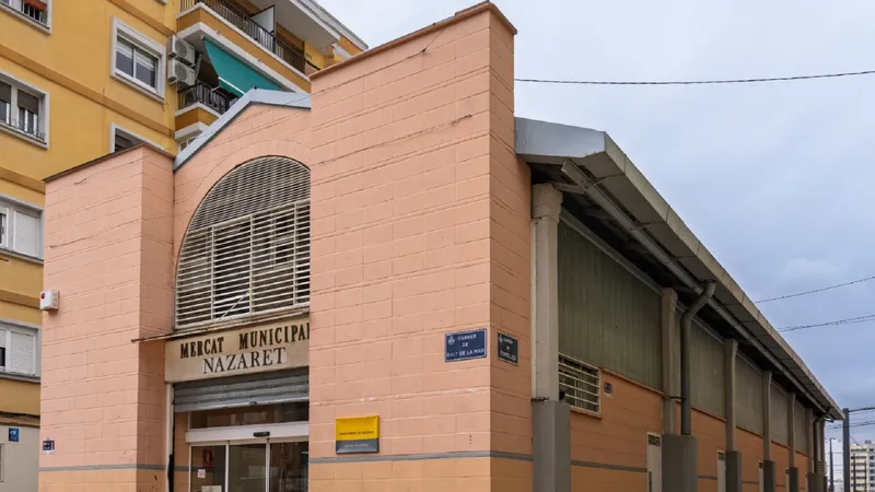 El Mercado de Nazaret en València se modernizará con una inversión de 17.600 euros para su proyecto de renovación