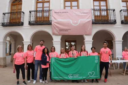 Manzanares se une contra el cáncer de mama en una marcha solidaria